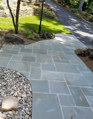 Front Walkway With Landscaping 3